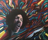 Jimi Hendrix 2020 60x50