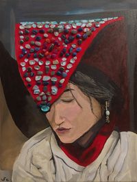 Ladakhi Woman 2020 30x40